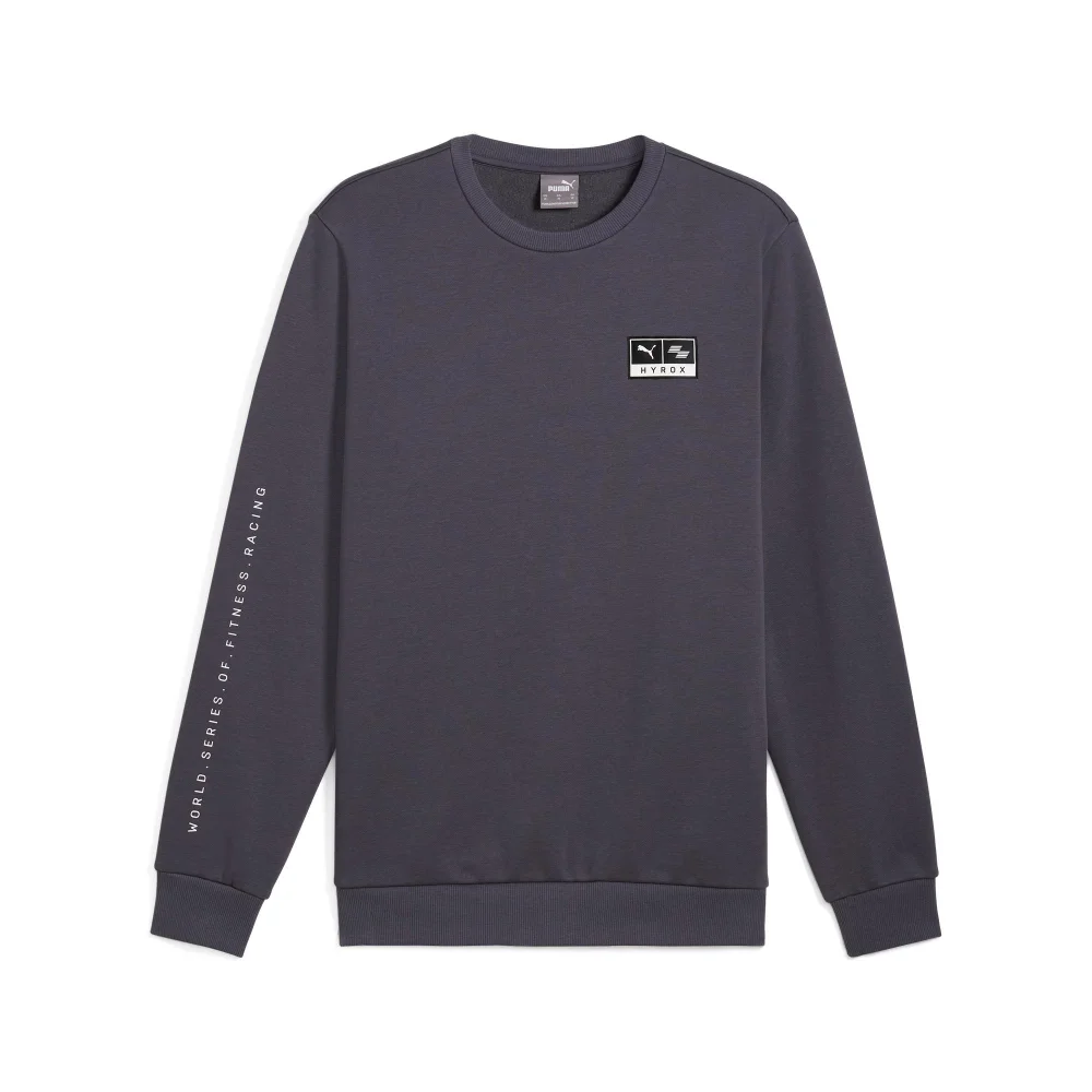 HYROX x PUMA Graphic Crew - Grey - S Image 1