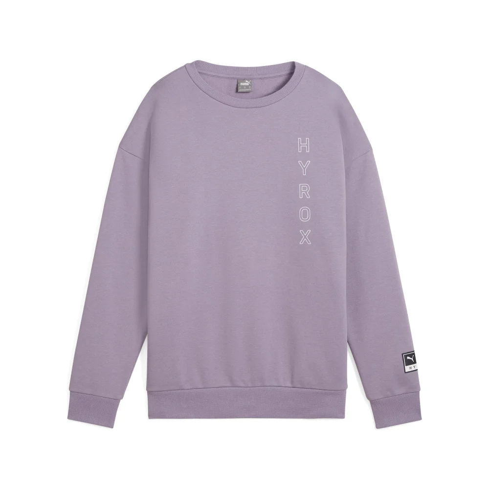 HYROX x PUMA Graphic Crew FL - Purple - L Image 1