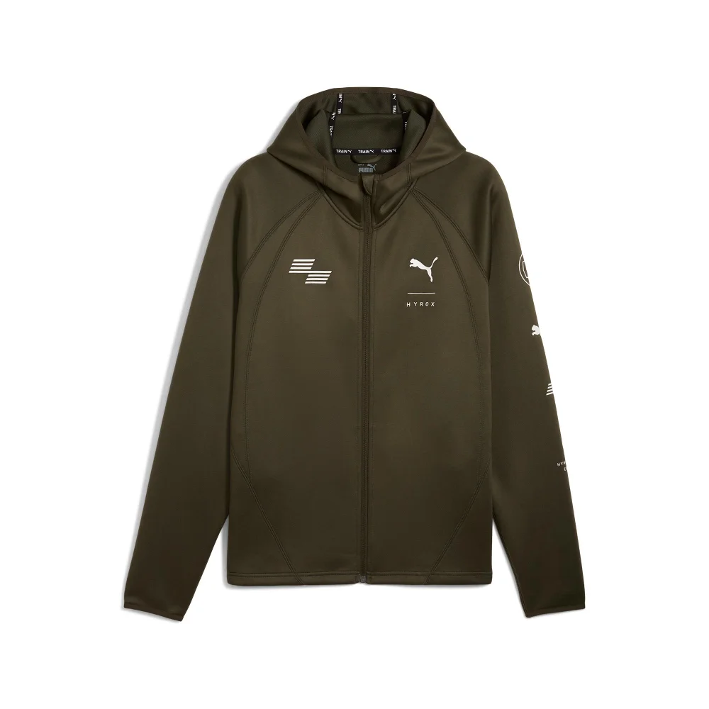 HYROX x PUMA Cloudspun TechBL Jacket - Green - S Image 1