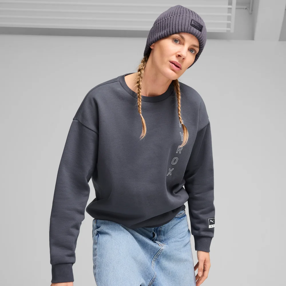 HYROX Mid Crown Beanie - Grey Image 1