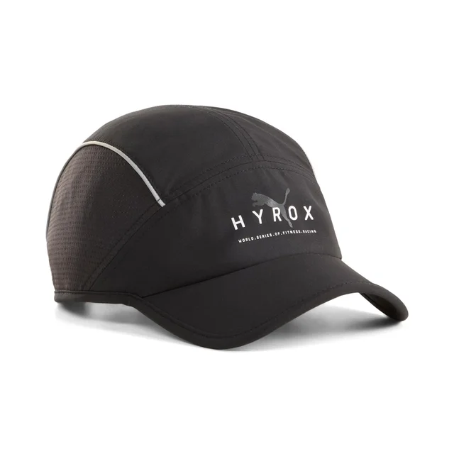 HYROX SHORT VISOR 5 Panel Cap - Black