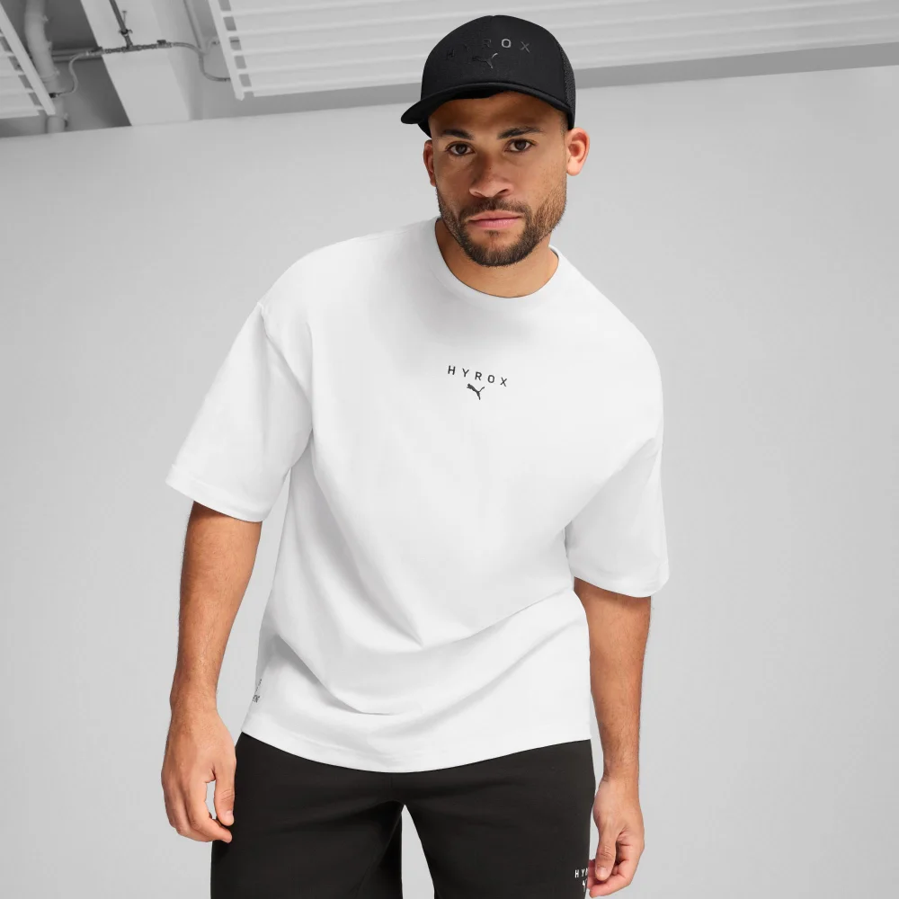 PUMA x HYROX Trucker Cap - Black Image 1