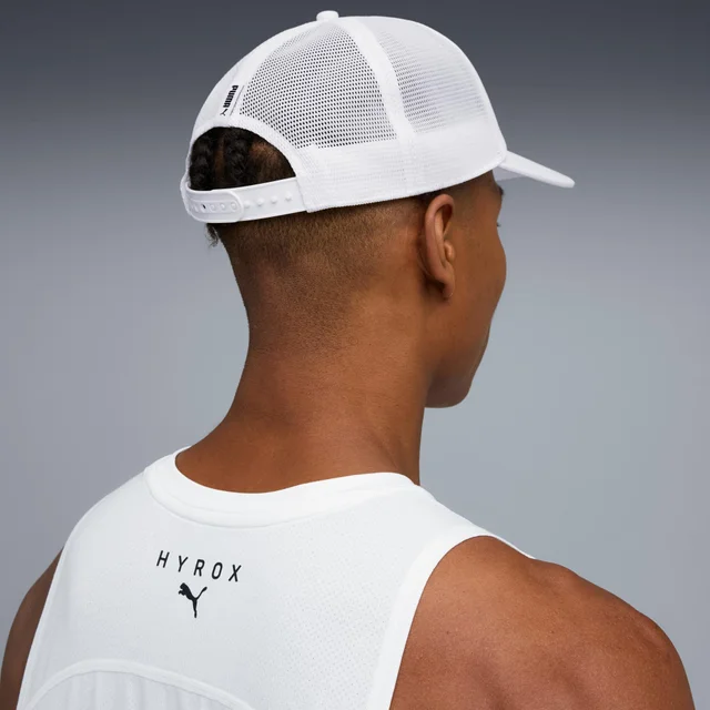 PUMA x HYROX Trucker Cap- white