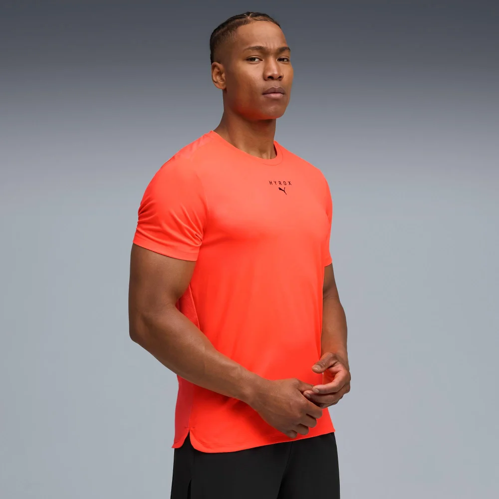 Mens PUMA x HYROX CLOUDSPUN THERMOADAPT TEE - Red - S Image 1