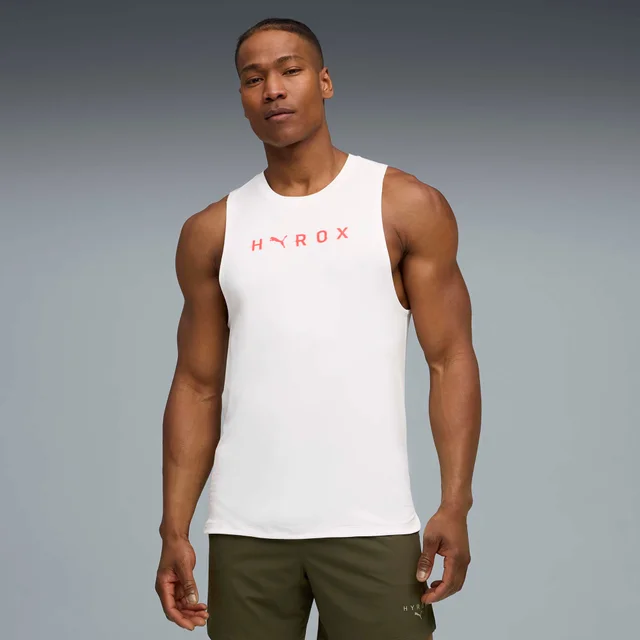Mens PUMA x HYROX CLOUDSPUN THERMOADAPT TANK - White