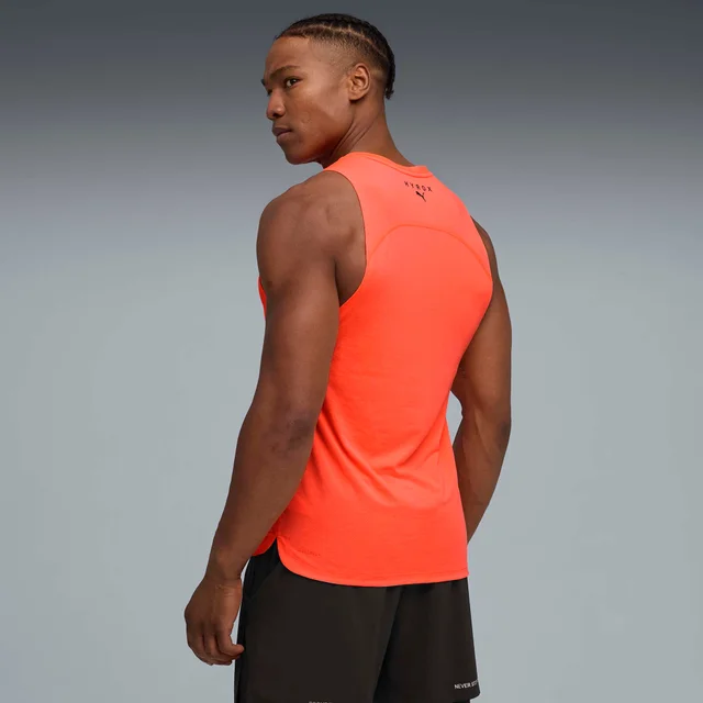 Mens PUMA x HYROX CLOUDSPUN THERMOADAPT TANK - Red