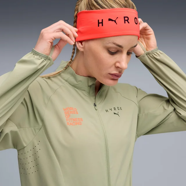 Womens PUMA x HYROX Ultraweave Jacket - Green