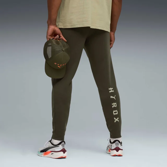 Mens PUMA x HYROX CLOUDSPUN ELEVATED PANT - Green