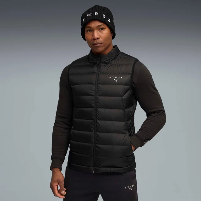 UNISEX PUMA x HYROX DOWN VEST - Black