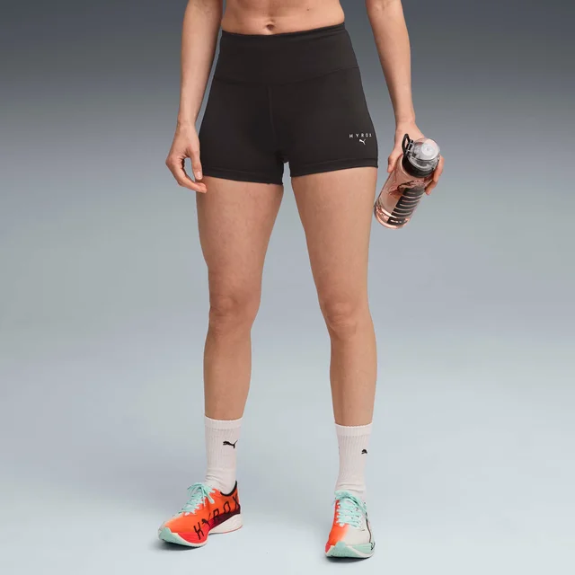 Womens PUMA x HYROX TAD ESS SHORT TIGHT - Black