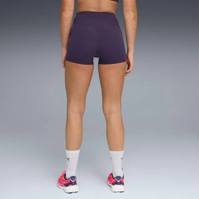 SHAPELUXE 3" TIGHT SHORT - purple