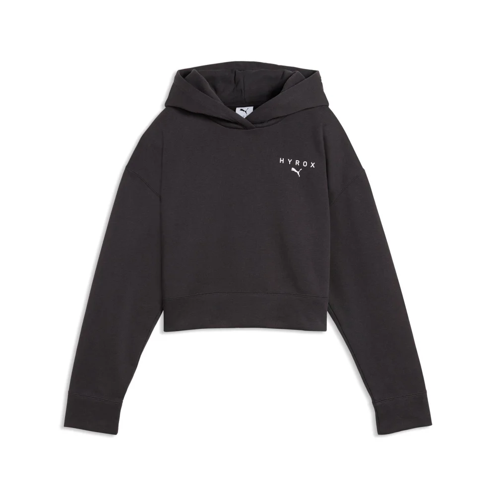 World Cropped Hoodie WOMEN'S - dark grey - L Image 1