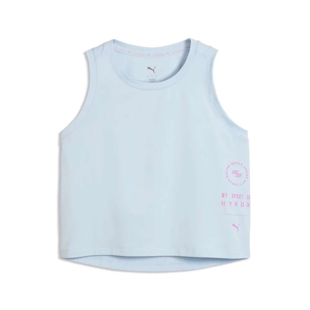 WOMEN'S CLOUDSPUN THERMOADAPT CROP TANK - grey - M Image 1