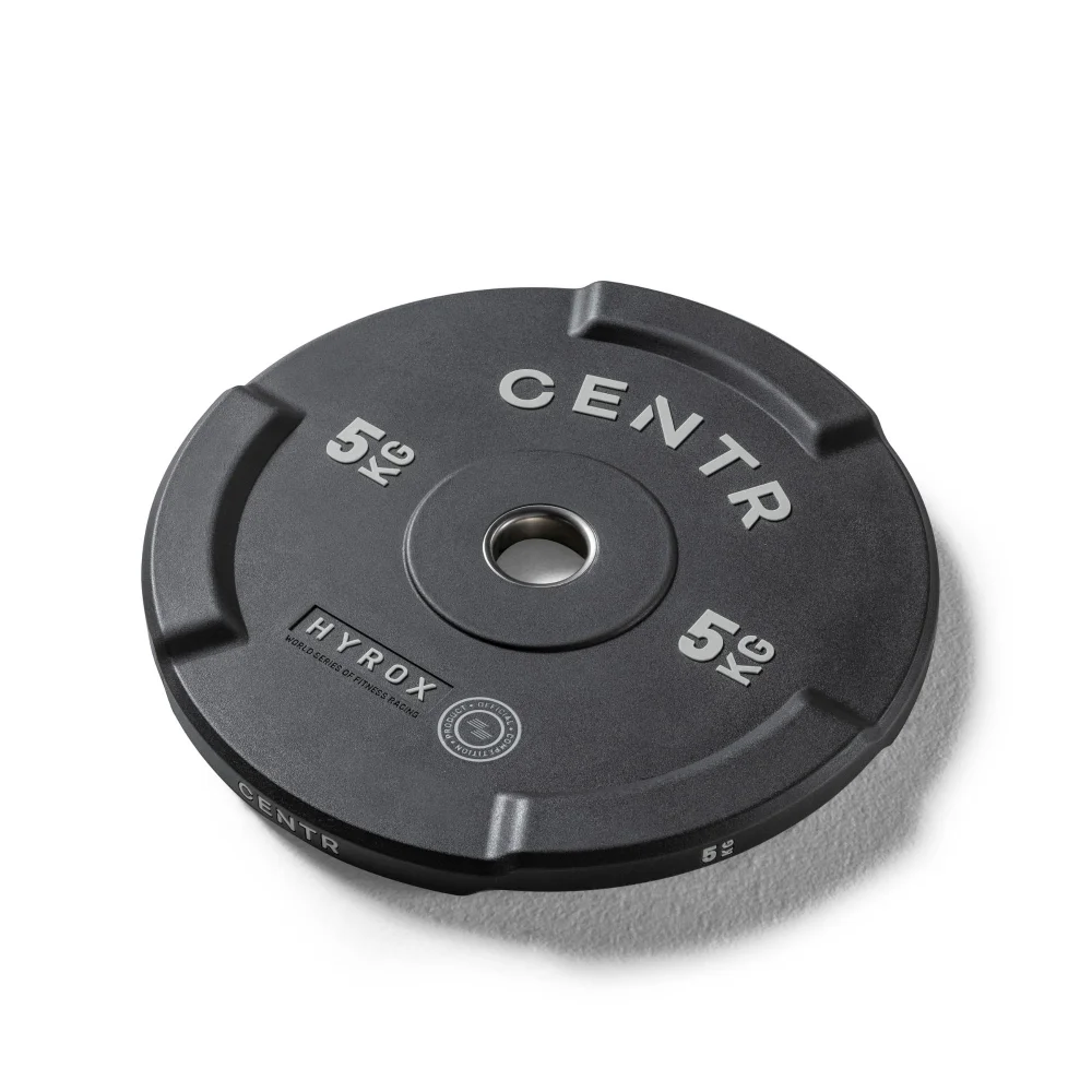 Centr x HYROX Competition Edge Bumper Plate - 5 kg Image 1
