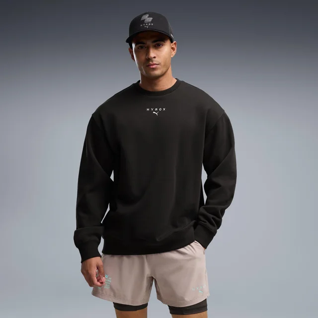 MEN'S HEAVYWEIGHT CREWNECK - black