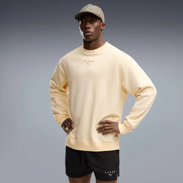 MEN'S HEAVYWEIGHT CREWNECK - cream
