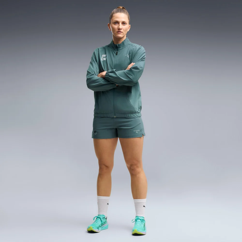 WOMEN'S PWRMODE WOVEN SHORT - green - XXS Image 1