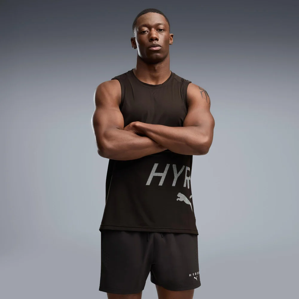 MEN'S PWRMODE TRAINING TANK - black - XXS Image 1