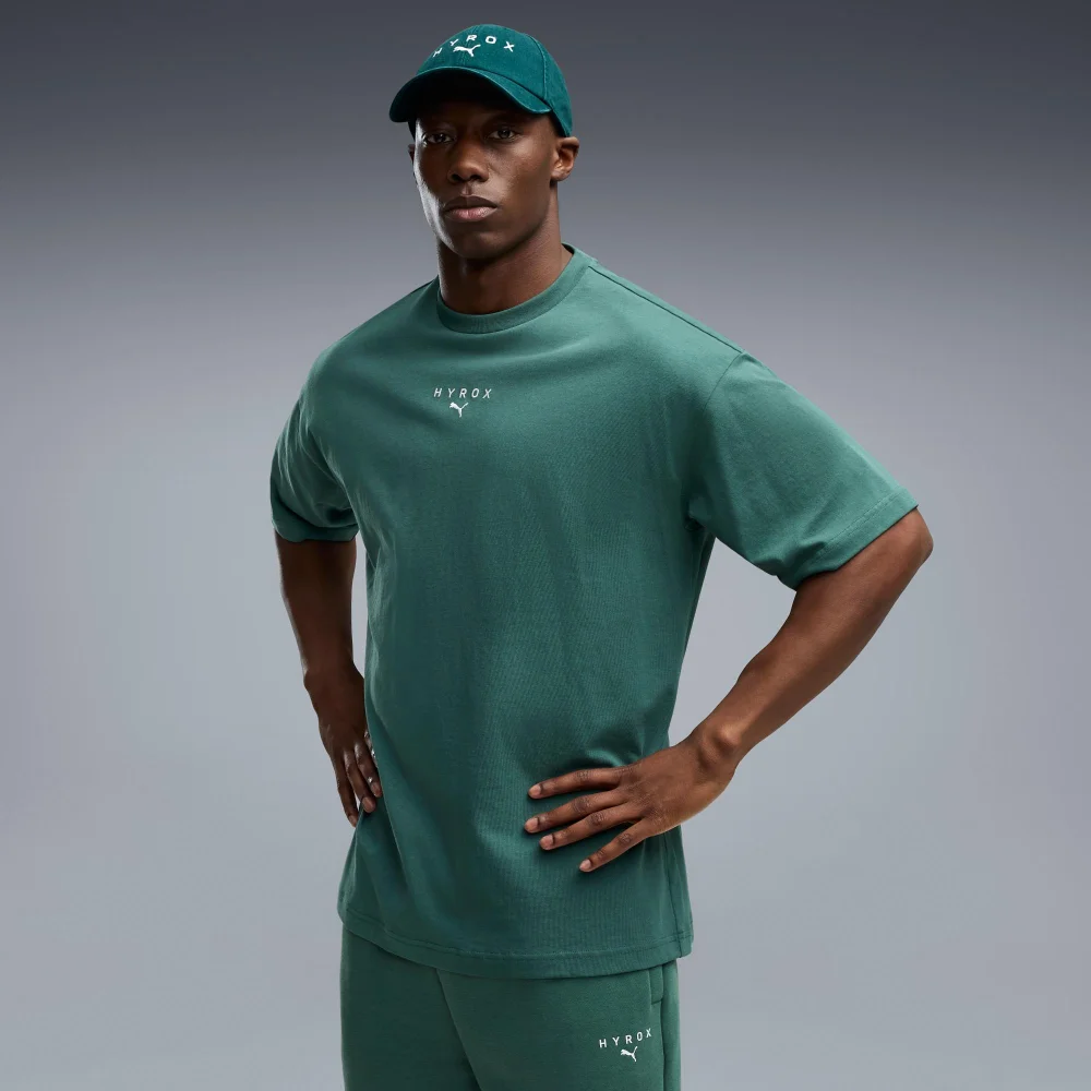 MEN'S LIFESTYLE TEE - green - XS Image 1
